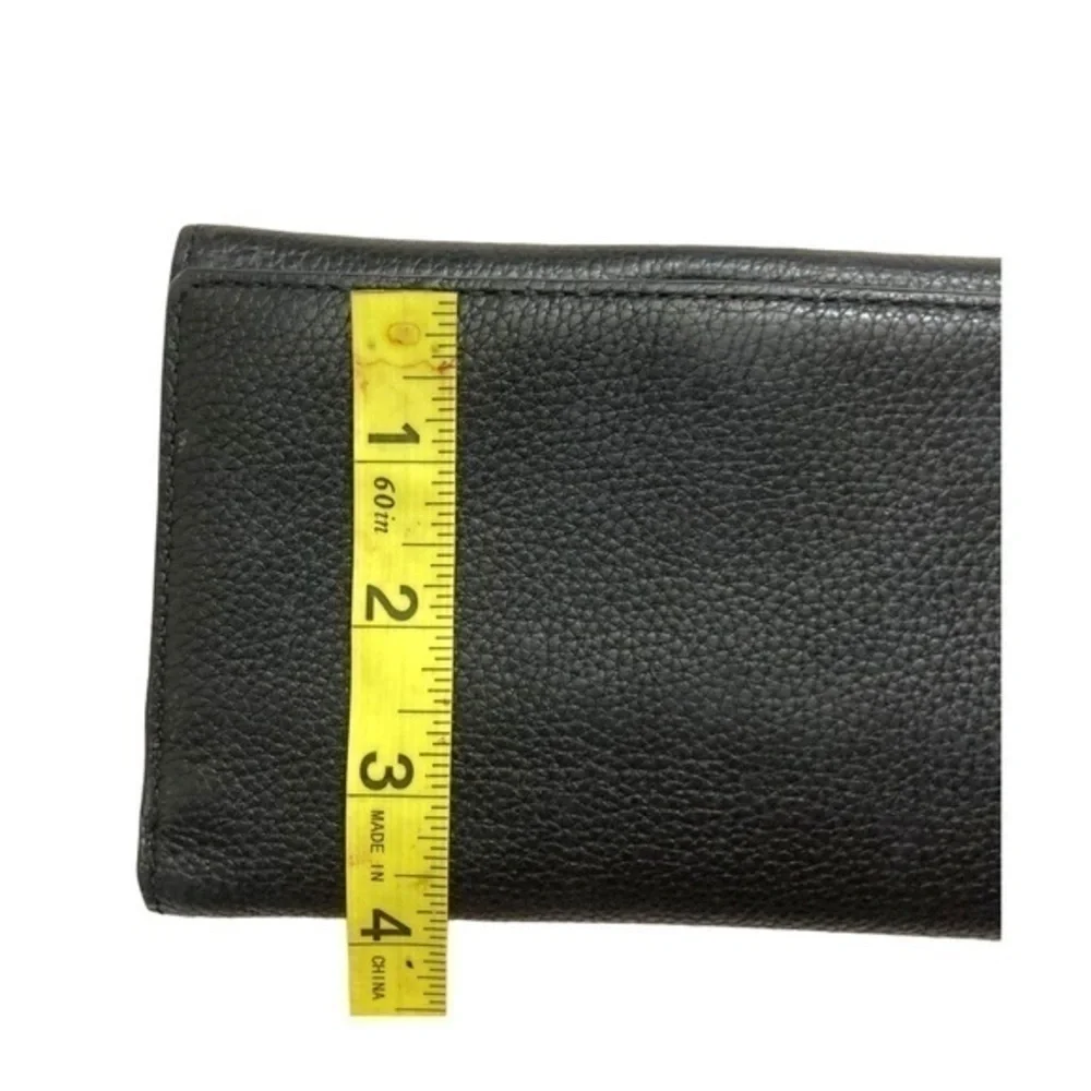 Michael Kors black leather wallet